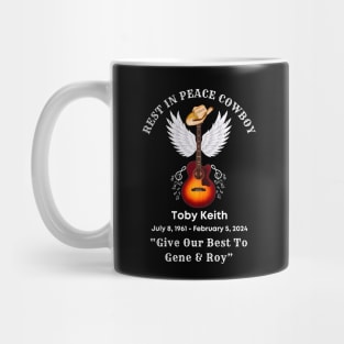 Toby Keith Tribute Memorial Mug